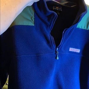 Vineyard Vines Men’s Med. 2 piece Vest and Fleece